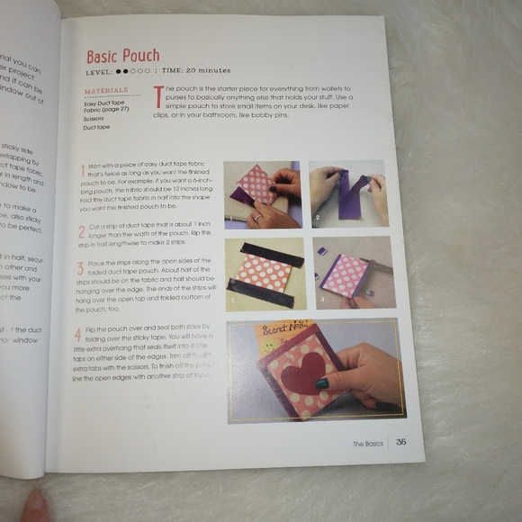 BOOK Sticky Fingers- DIY Duct Tape Projects by Sophie Maletsky - Picture 2 of 7